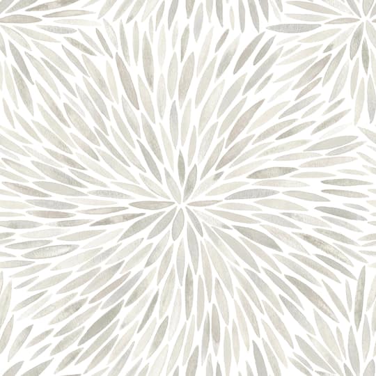 RoomMates Neutral Cat Coquillette Burst Peel & Stick Wallpaper | Michaels®
